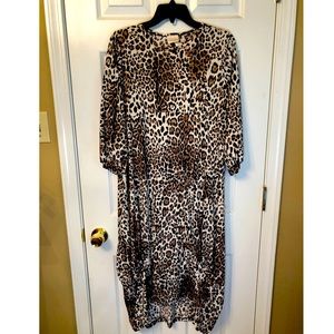 Zadie B’s Cheetah Print Midi Dress